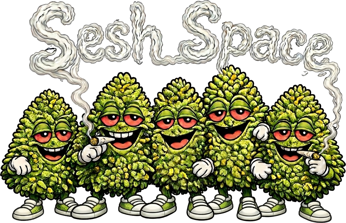 Sesh Space merch artwork